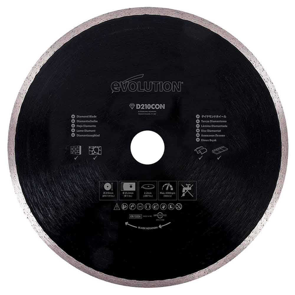 Tarcza diamentowa Evolution 210 mm