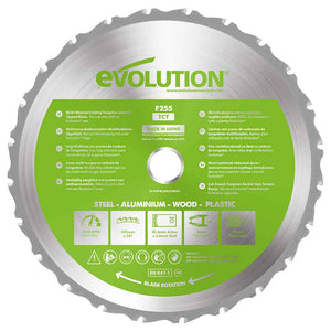 Tarcza wielomateriałowa Evolution 255 mm 24T