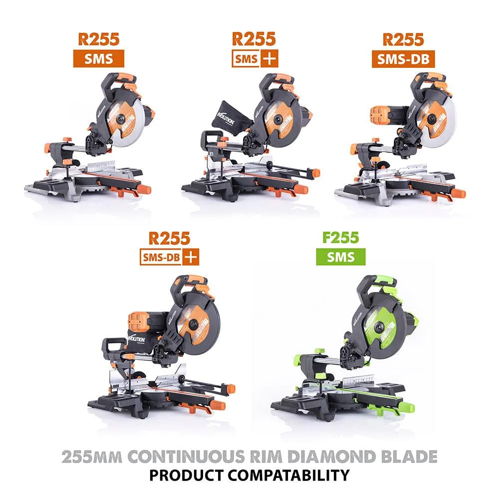 Tarcza diamentowa Evolution 255 mm