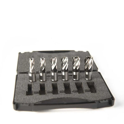 Zestaw 6 rdzeni 12 mm 14 mm 16 mm 18 mm 20 mm 22 mm, długość 25 mm + trzpień centrujący Evolution