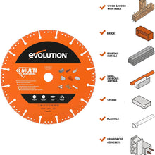 Tarcza diamentowa Evolution 300 mm do cięcia wielu materiałów