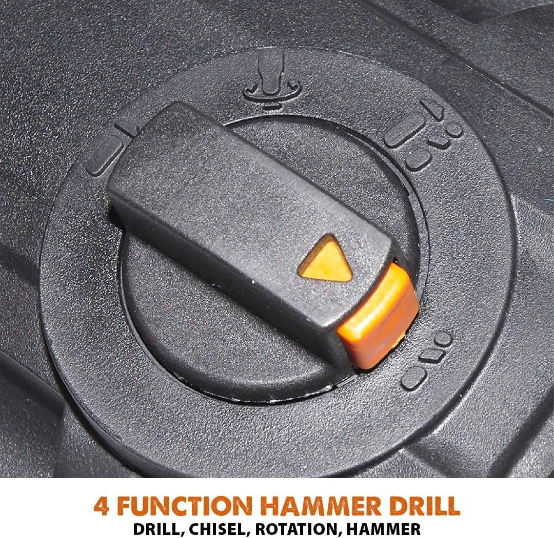 Czterofunkcyjna młotowiertarka SDS Evolution SDS4-800 z akcesoriami