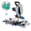Przecinarka do metalu Evolution S355MCS 355 mm z tarczą do cięcia metalu + Tarcza TCT do aluminium