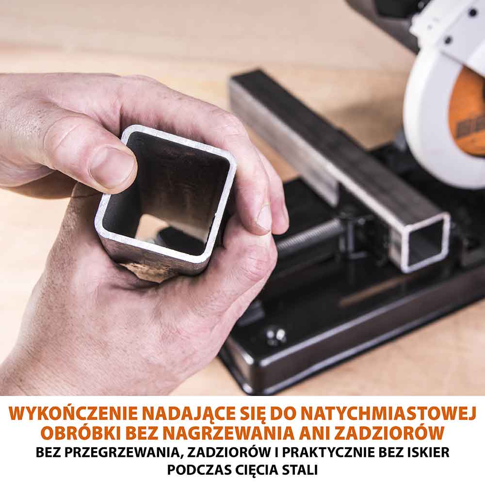 Przecinarka do metalu Evolution RAGE4 185 mm z tarczą wielomateriałową