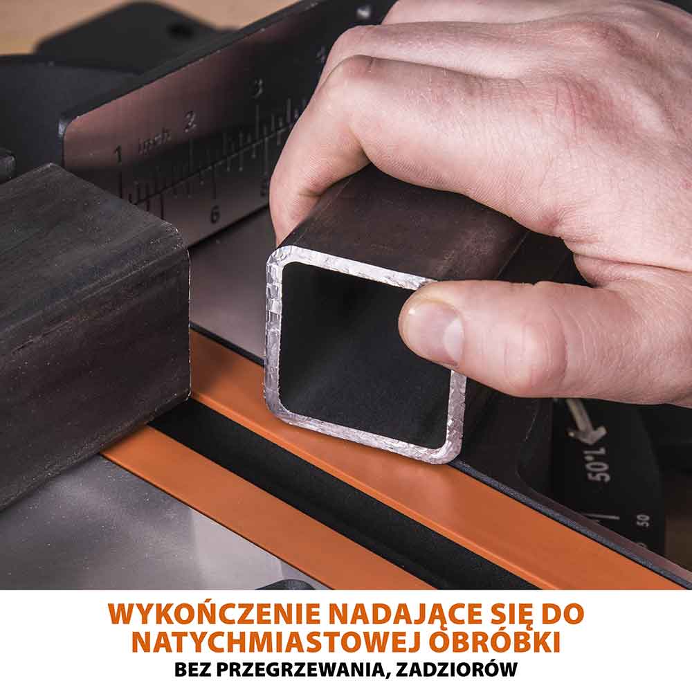 Piła ukośnica Evolution R255SMS+ 255 mm z wielomateriałową tarczą TCT