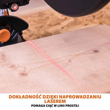 Piła ukośnica Evolution R255SMS-DB+ 255 mm z wielomateriałową tarczą TCT