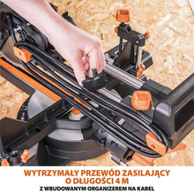 Piła ukośnica Evolution R255SMS-DB+ 255 mm z wielomateriałową tarczą TCT