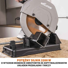 Piła tarczowa Evolution R355CPS 355 mm z tarczą wielomateriałową