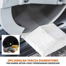 Przecinarka do metalu Evolution R355CPS 355 mm z tarczą wielomateriałową + stojak