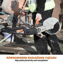 Elektryczna przecinarka tarczowa do betonu Evolution R230DCT 230 mm z tarczą diamentową