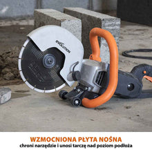 Elektryczna przecinarka tarczowa do betonu Evolution R230DCT 230 mm z tarczą diamentową