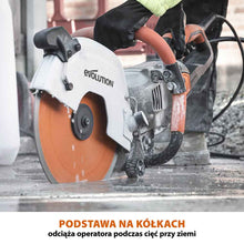 Elektryczna przecinarka tarczowa do betonu Evolution R300DCT+ 300 mm z tarczą diamentową