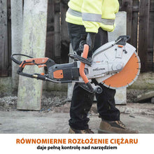 Elektryczna przecinarka tarczowa do betonu Evolution R300DCT+ 300 mm z tarczą diamentową