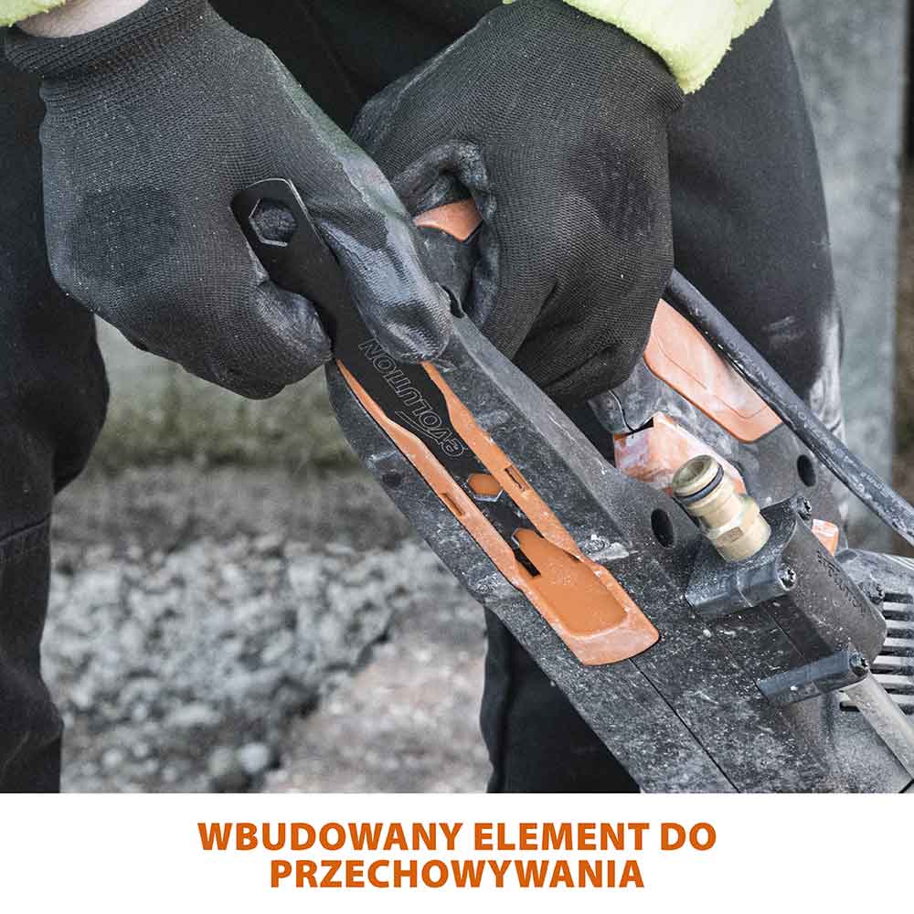 Elektryczna przecinarka tarczowa do betonu Evolution R300DCT+ 300 mm z tarczą diamentową