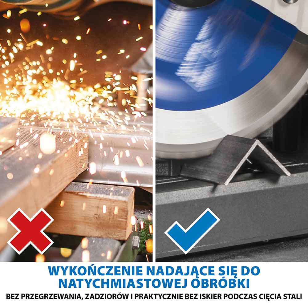 Przecinarka do metalu Evolution S355CPS 355 mm z tarczą do cięcia metalu + stojak