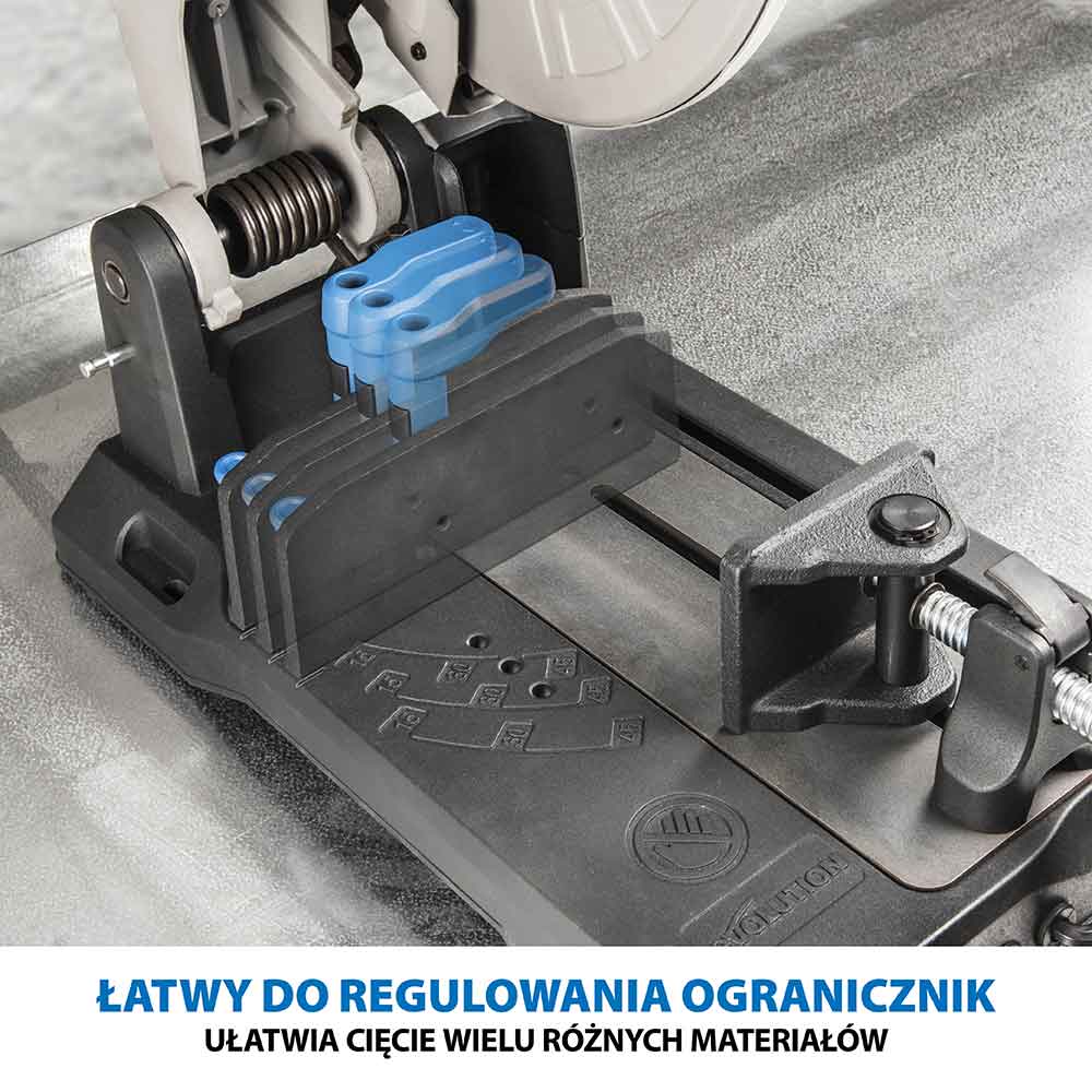 Przecinarka do metalu Evolution S355CPS 355 mm z tarczą do cięcia metalu + stojak