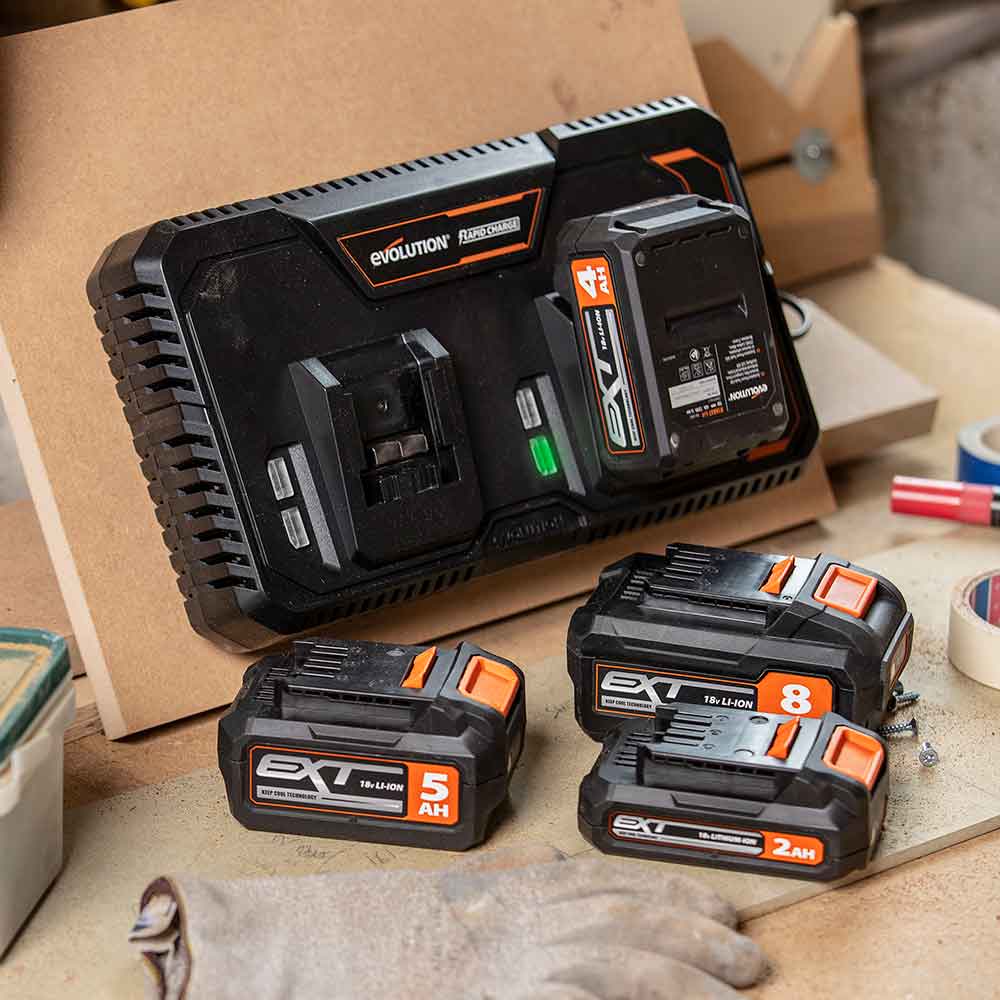 Bezprzewodowy akumulator litowo-jonowy Evolution 18V 2Ah EXT R18BAT-Li2