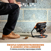 Bezprzewodowy reflektor Evolution R2700WLT-Li bez akumulatora i ładowarki