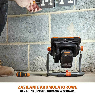 Bezprzewodowy reflektor Evolution R2700WLT-Li bez akumulatora i ładowarki