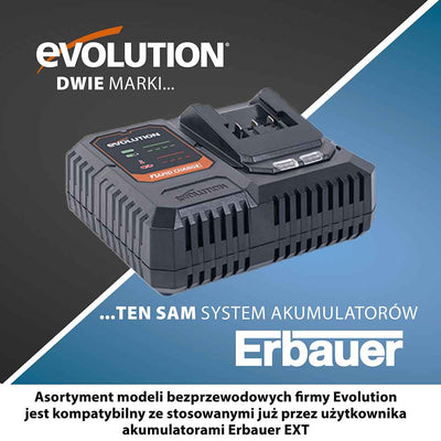 Pakiet Akumulatorowa wkrętarka udarowa Evolution R180IDR-Li