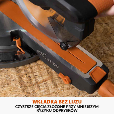 Akumulatorowa piła ukośnica R255SMS-DB-Li 18V EXT Li-Ion 255 mm z wielomateriałową tarczą TCT