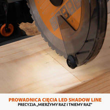 Akumulatorowa piła ukośnica R255SMS-DB-Li 18V EXT Li-Ion 255 mm z wielomateriałową tarczą TCT