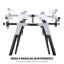 Stojak do przecinarki z uniwersalnym wyposażeniem Evolution