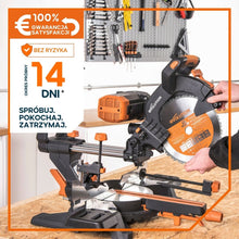 Piła ukośnica Evolution R255SMS-DB+ 255 mm z wielomateriałową tarczą TCT