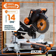 Akumulatorowa piła ukośnica R255SMS-DB-Li 18V EXT Li-Ion 255 mm z wielomateriałową tarczą TCT