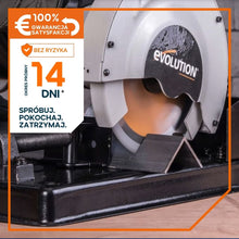 Przecinarka do metalu Evolution RAGE4 185 mm z tarczą wielomateriałową