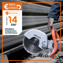 Elektryczna przecinarka tarczowa do betonu Evolution R230DCT 230 mm z tarczą diamentową