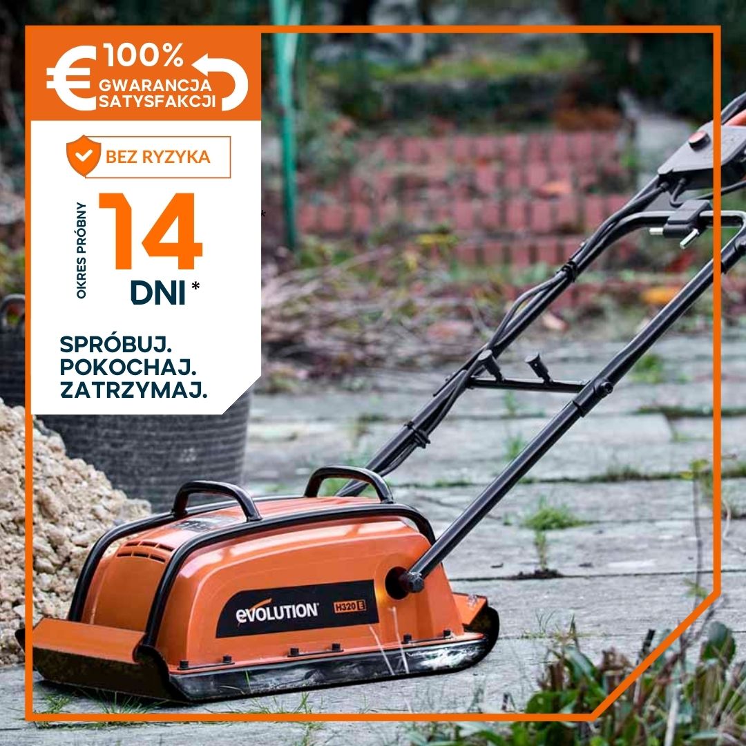 Elektryczna zagęszczarka wibracyjna Evolution Hulk Electro H320-E