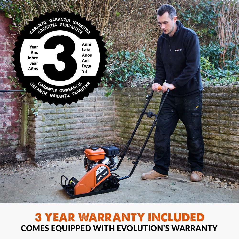 Spalinowa zagęszczarka wibracyjna Evolution Hulk
