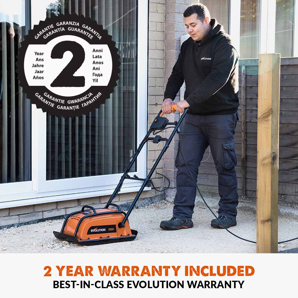 Elektryczna zagęszczarka wibracyjna Evolution Hulk Electro H320-E