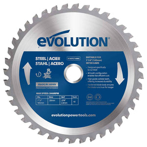 Tarcza TCT do cięcia metalu Evolution 185 mm 40T