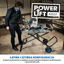 Przecinarka do metalu Evolution S355MCS 355 mm + stojak mobilny z systemem PowerLift Assist