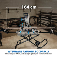 Przecinarka do metalu Evolution S355MCS 355 mm + stojak mobilny z systemem PowerLift Assist