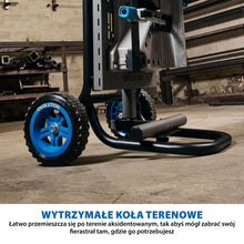 Przecinarka do metalu Evolution S355MCS 355 mm + stojak mobilny z systemem PowerLift Assist