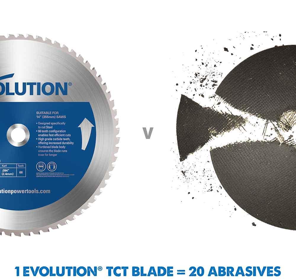 Tarcza TCT do cięcia metalu Evolution 210 mm 50T