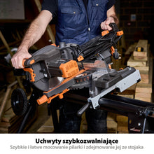 Stojak do piły ukosowej Evolution XL z uniwersalnymi mocowaniami