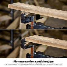 Stojak do piły ukosowej Evolution XL z uniwersalnymi mocowaniami