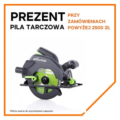 Elektryczna przecinarka tarczowa do betonu Evolution R350DCT 350 mm z ręczną pompą wody