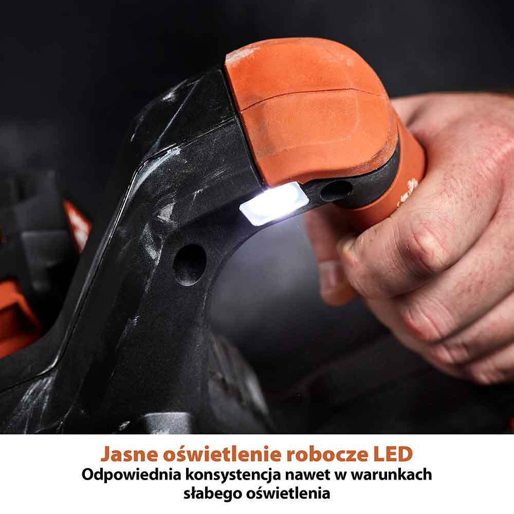 Evolution R120MXR-Li Mikser akumulatorowy 18 V Li-Ion EXT z łopatką Multi-Mix 120 mm