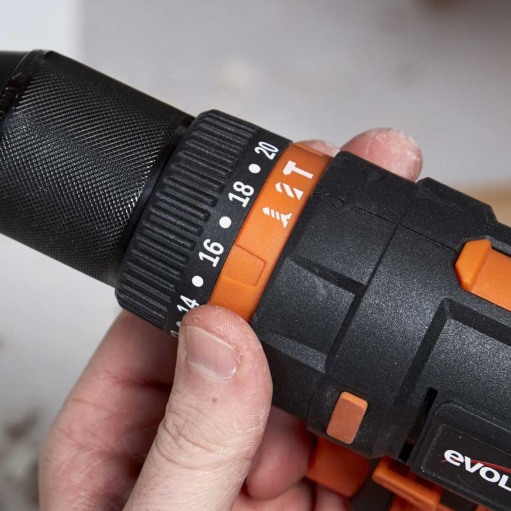 Pakiet wiertarko-wkrętarki Evolution R180IDR-Li + R13CMB-Li + torba PRO