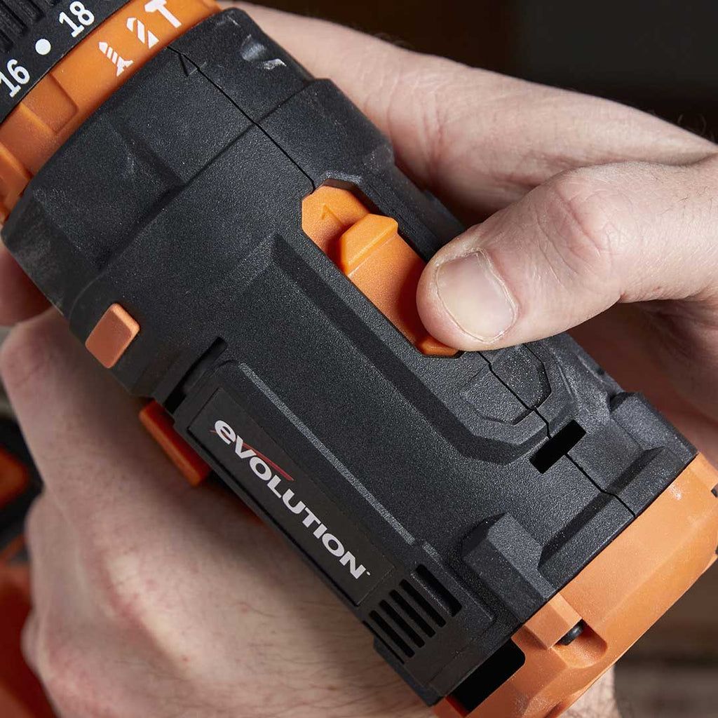 Pakiet wiertarko-wkrętarki Evolution R180IDR-Li + R13CMB-Li + torba PRO