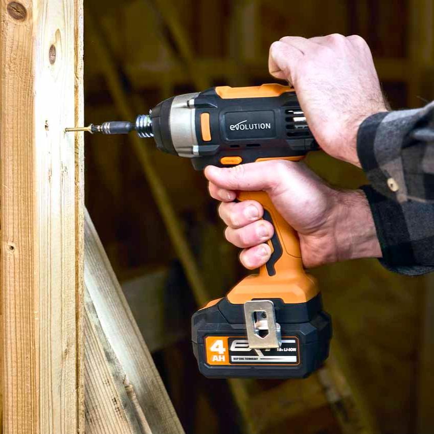 Pakiet wiertarko-wkrętarki Evolution R180IDR-Li + R13CMB-Li + torba PRO