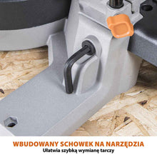 Akumulatorowa piła ukośnica Evolution R185SMS-Li 18V EXT Li-Ion 185 mm z wielomateriałową tarczą TCT