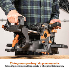 Piła ukośnica Evolution R185SMS+ 185 mm z wielomateriałową tarczą TCT