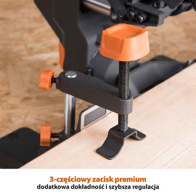 Piła ukośnica Evolution R185SMS+ 185 mm z wielomateriałową tarczą TCT