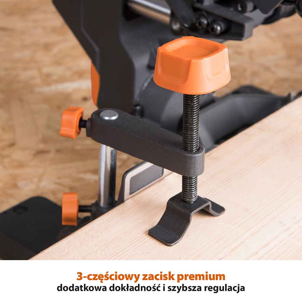 Piła ukośnica Evolution R185SMS+ 185 mm z wielomateriałową tarczą TCT